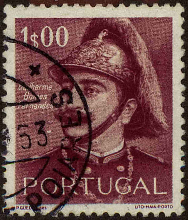 Front view of Portugal 778 collectors stamp