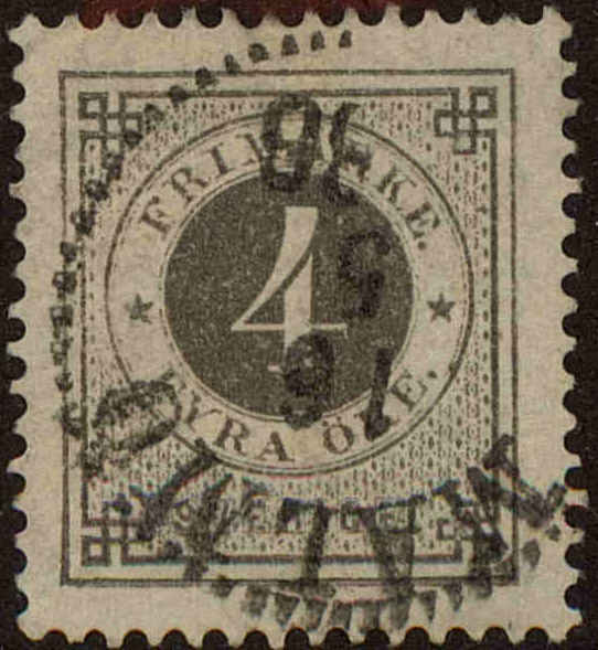Front view of Sweden 29 collectors stamp
