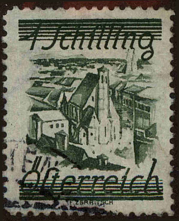 Front view of Austria 323 collectors stamp