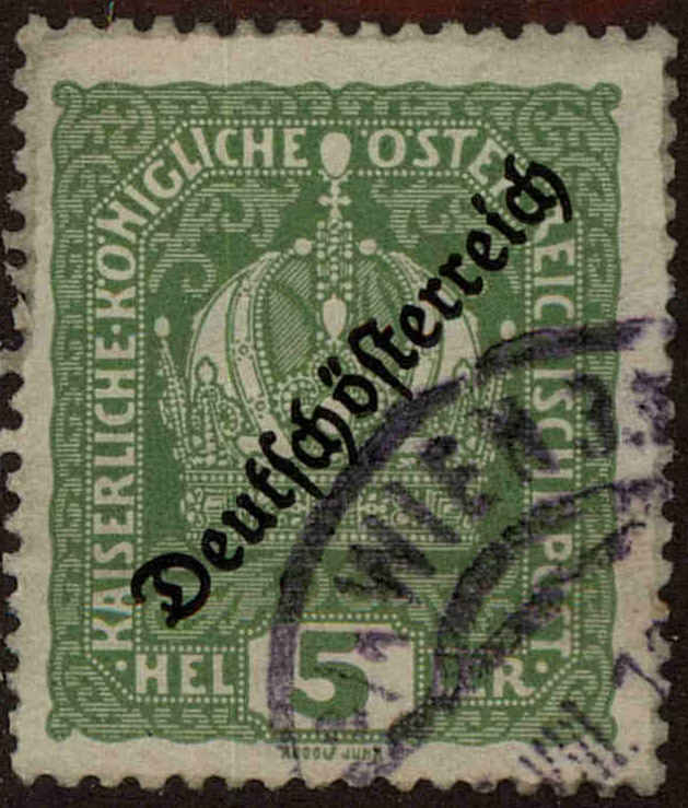 Front view of Austria 182 collectors stamp