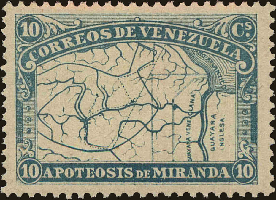 Front view of Venezuela 138 collectors stamp