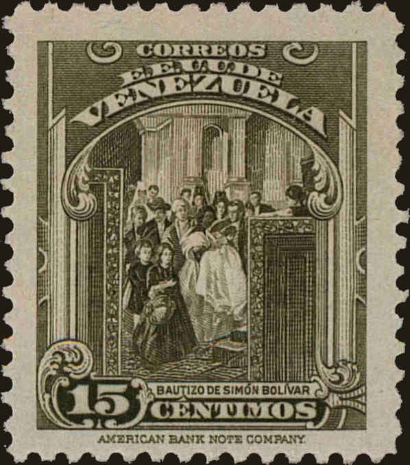 Front view of Venezuela 369 collectors stamp