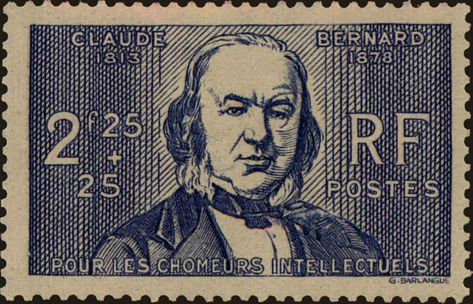 Front view of France B89 collectors stamp