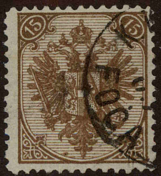 Front view of Bosnia and Herzegovina 8 collectors stamp