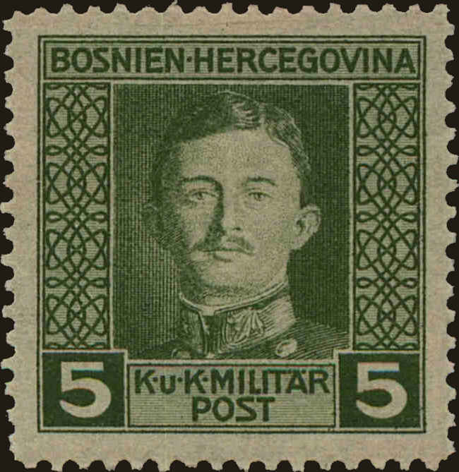 Front view of Bosnia and Herzegovina 106 collectors stamp