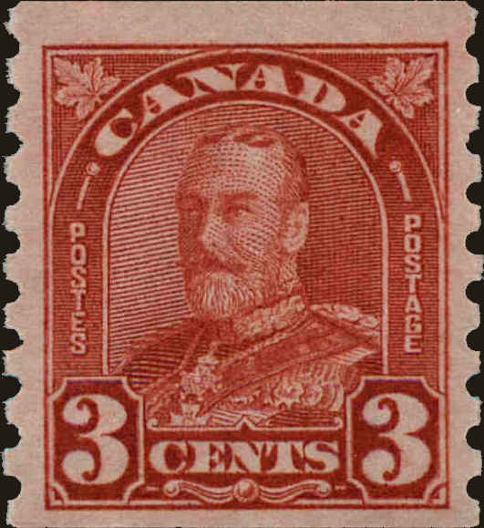 Front view of Canada 183 collectors stamp