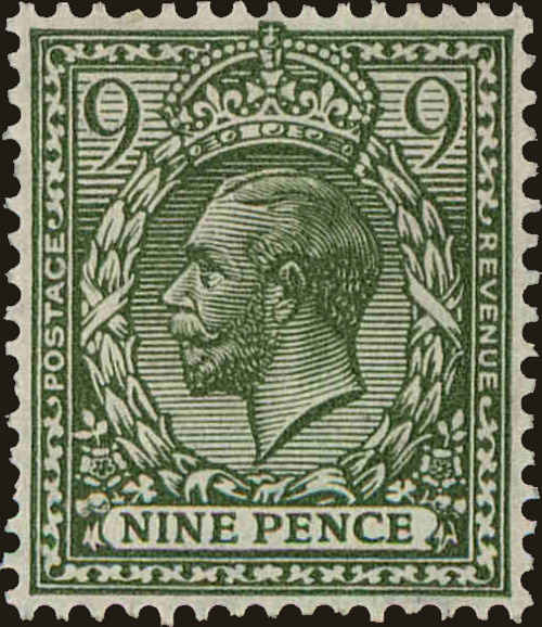 Front view of Great Britain 183 collectors stamp