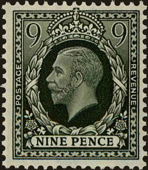 Front view of Great Britain 218 collectors stamp