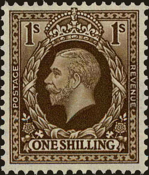 Front view of Great Britain 220 collectors stamp
