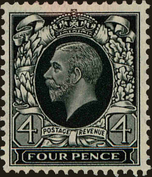 Front view of Great Britain 216 collectors stamp