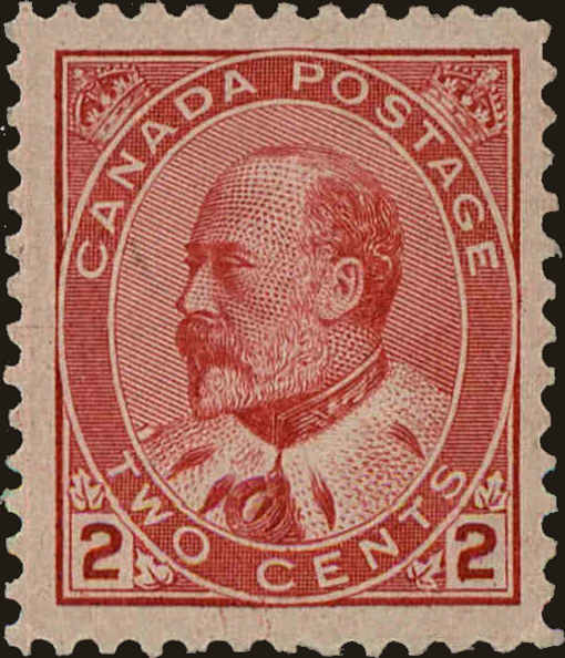 Front view of Canada 90 collectors stamp