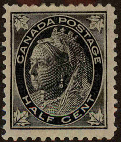 Front view of Canada 66 collectors stamp