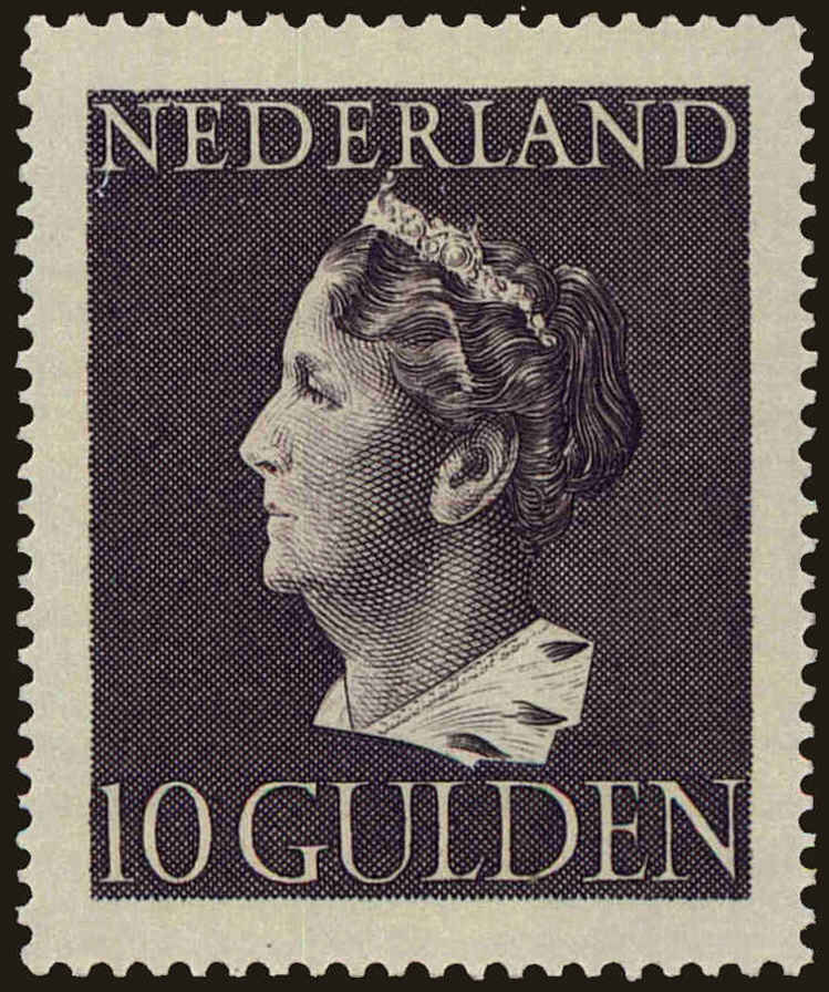 Front view of Netherlands 281 collectors stamp