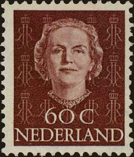 Front view of Netherlands 318 collectors stamp