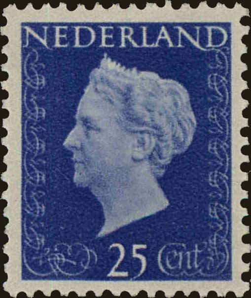 Front view of Netherlands 294 collectors stamp