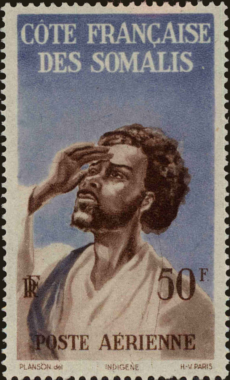 Front view of Spain C15 collectors stamp