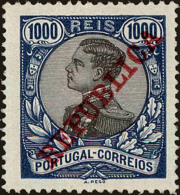 Front view of Portugal 183 collectors stamp