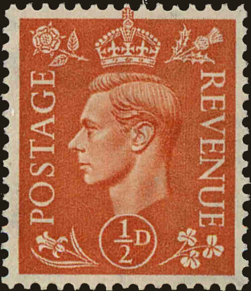 Front view of Great Britain 280 collectors stamp