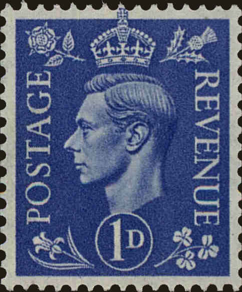 Front view of Great Britain 281 collectors stamp