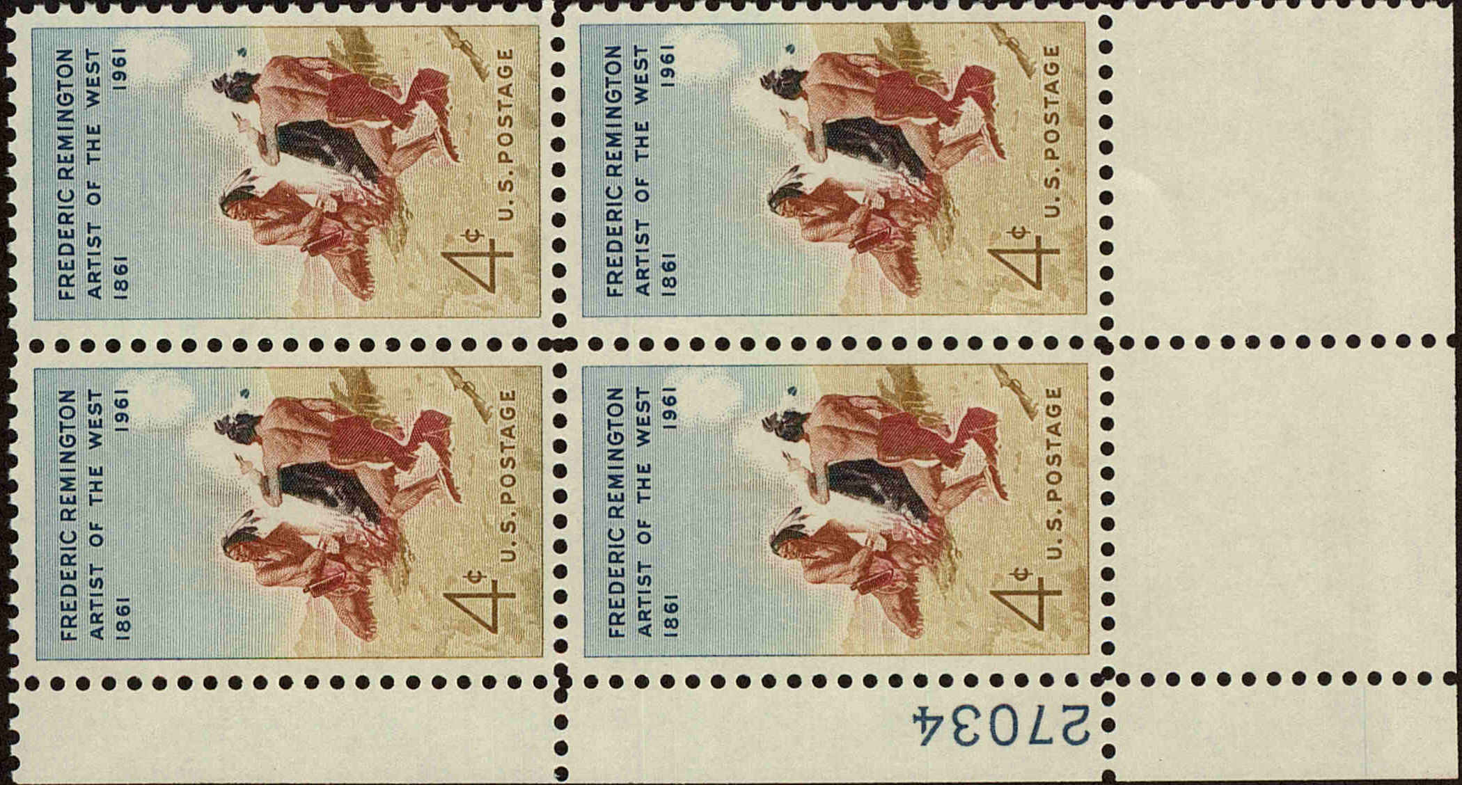 Front view of United States 1187 collectors stamp