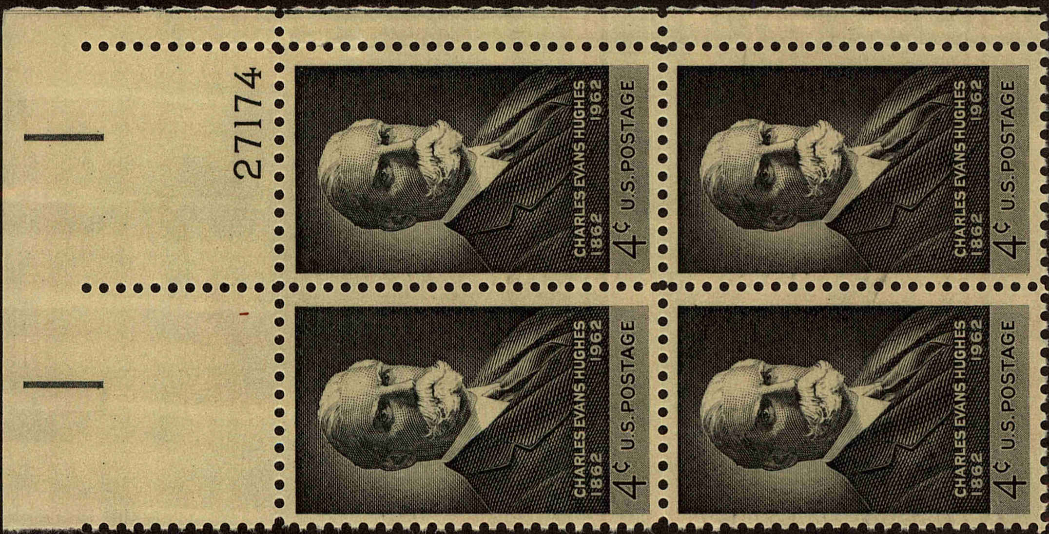 Front view of United States 1195 collectors stamp