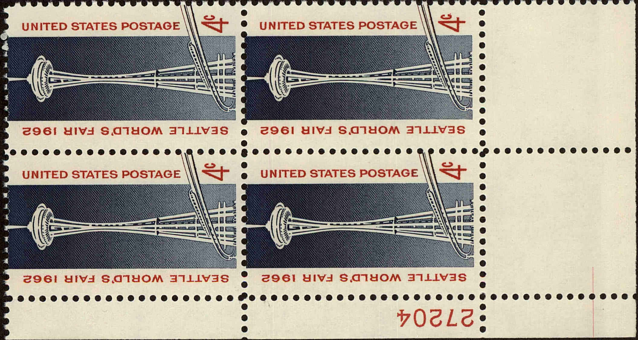 Front view of United States 1196 collectors stamp