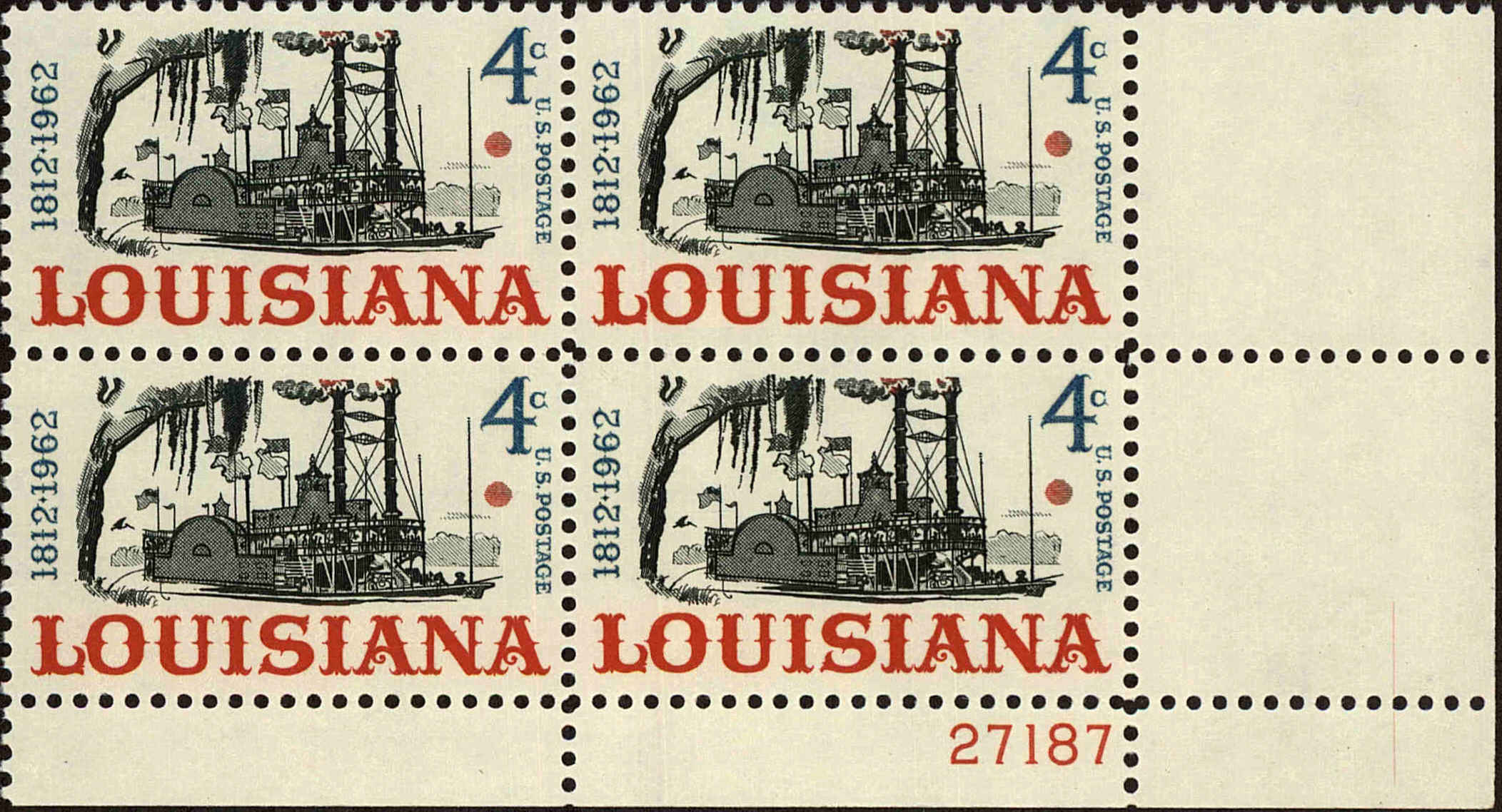 Front view of United States 1197 collectors stamp