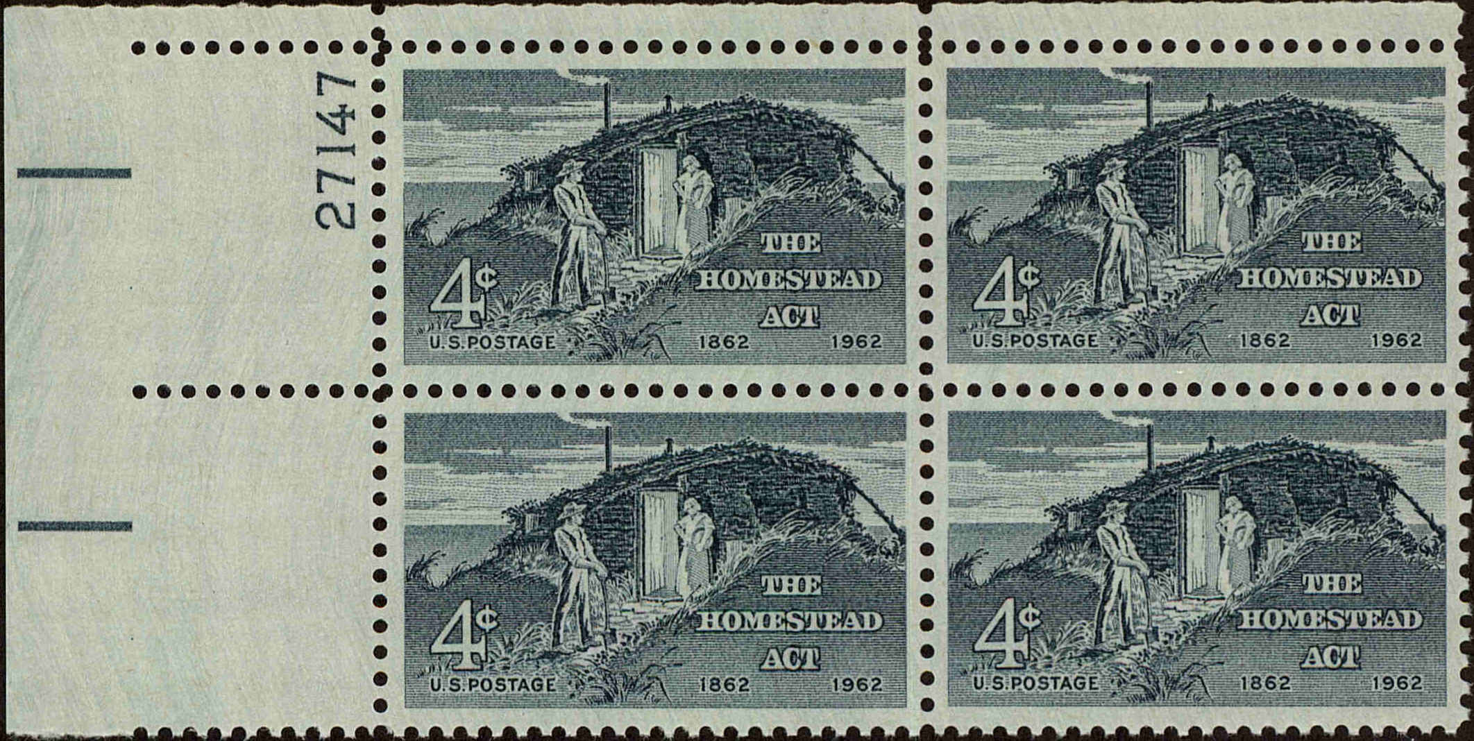 Front view of United States 1198 collectors stamp