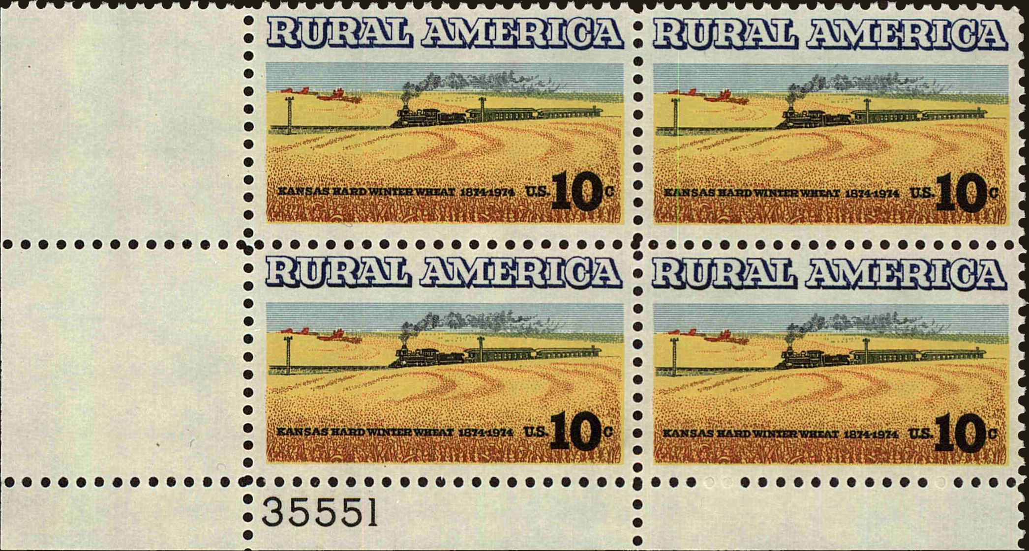 Front view of United States 1506 collectors stamp