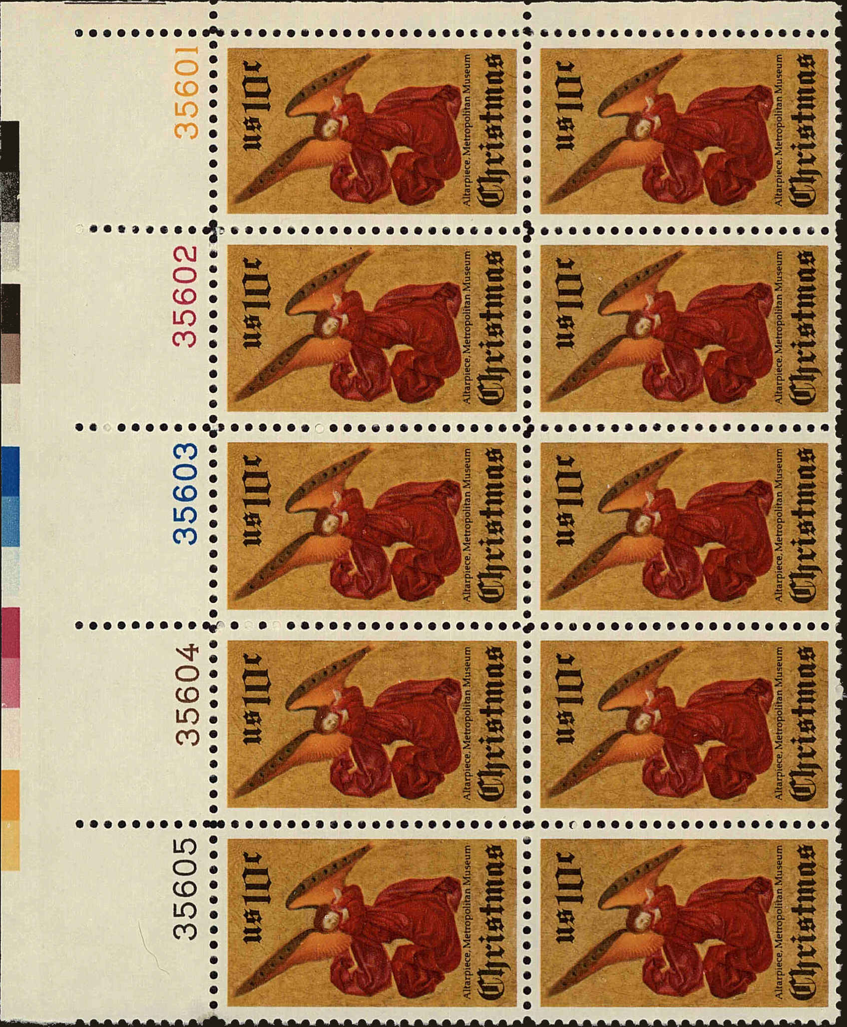 Front view of United States 1550 collectors stamp