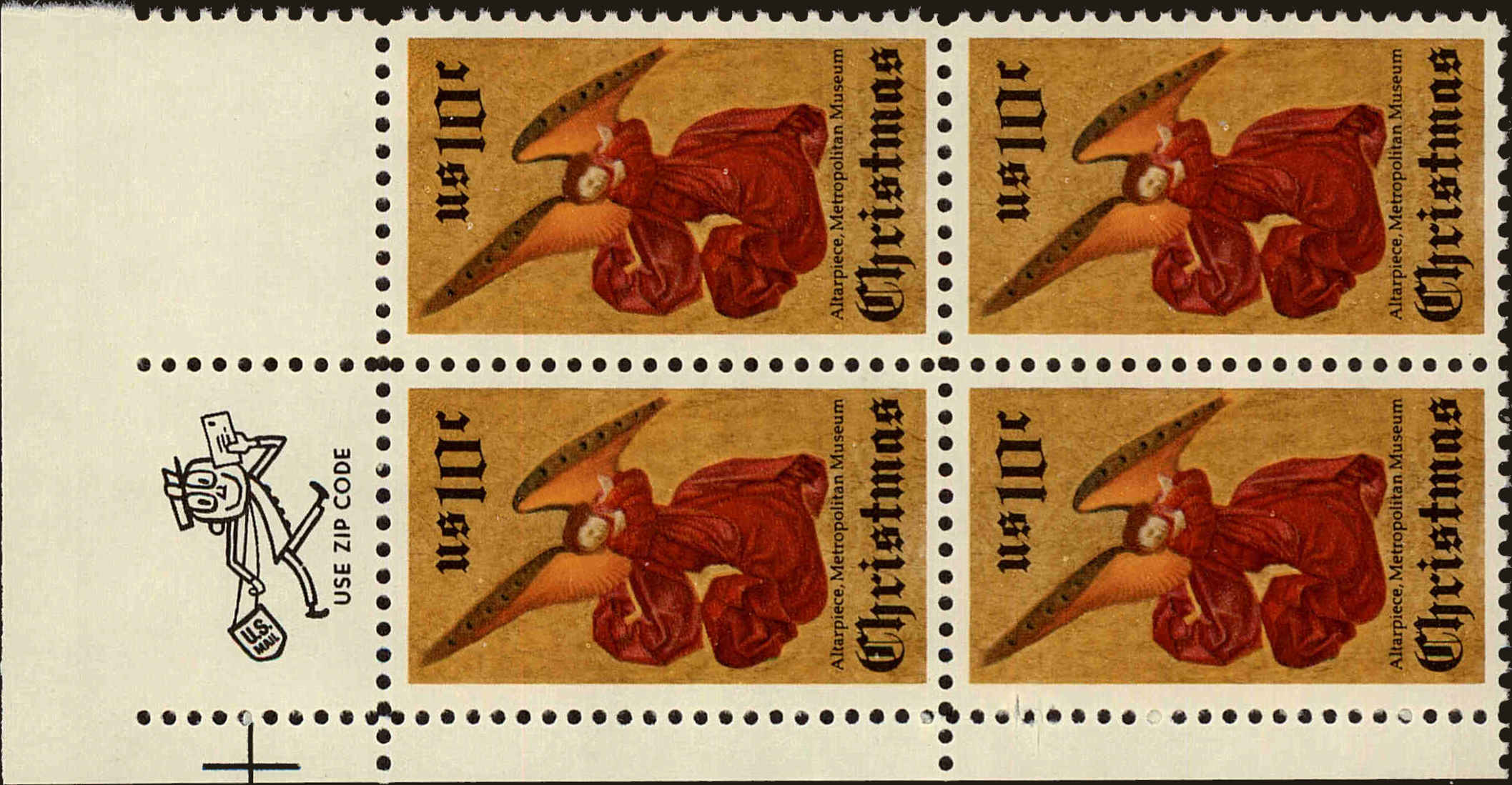 Front view of United States 1550 collectors stamp
