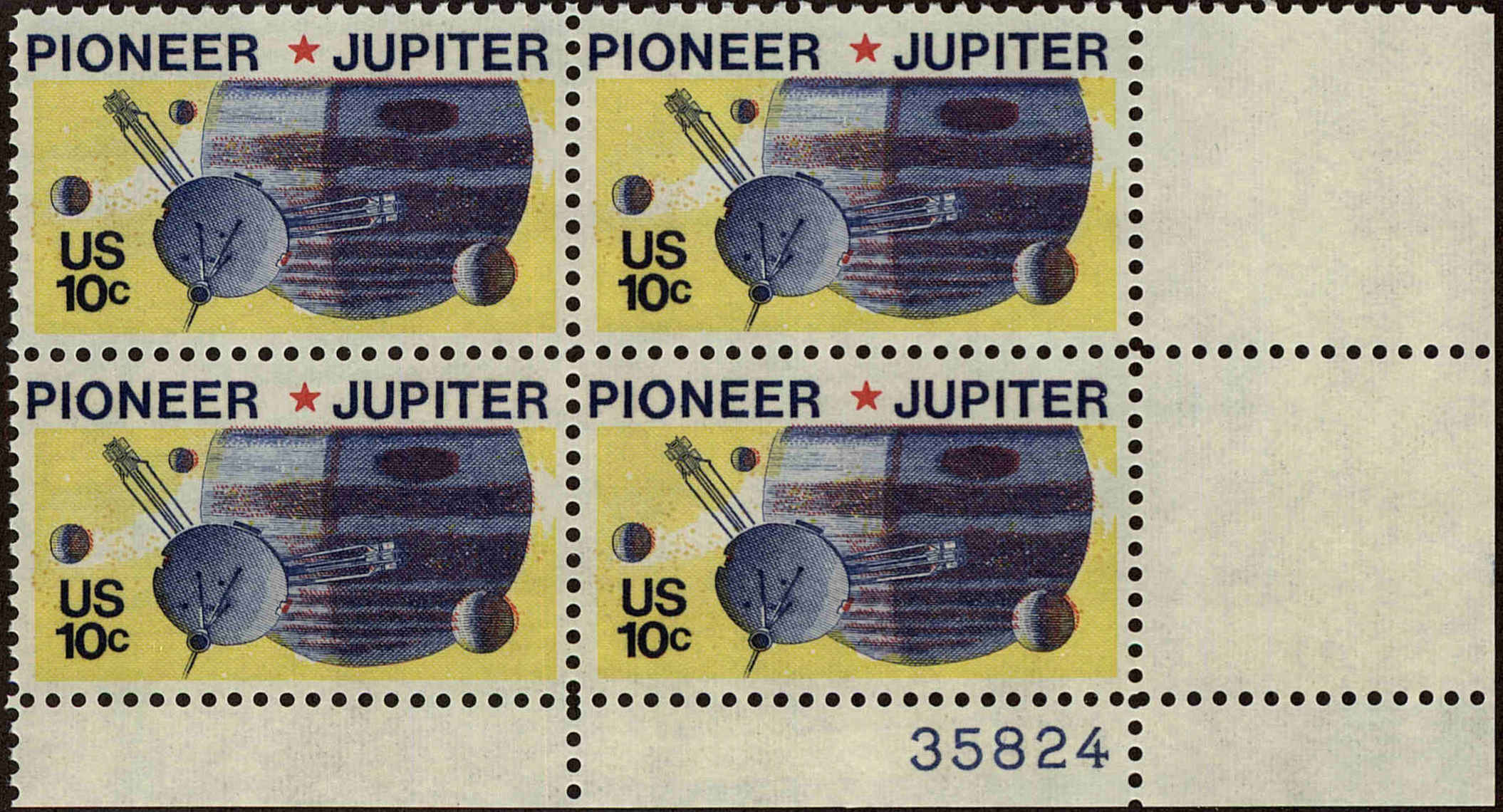 Front view of United States 1556 collectors stamp