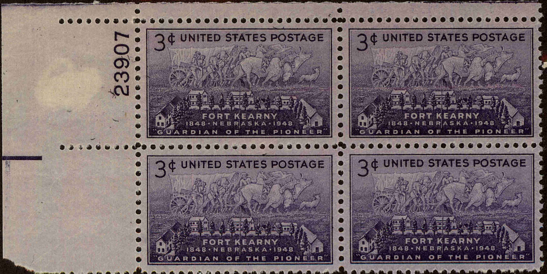 Front view of United States 970 collectors stamp