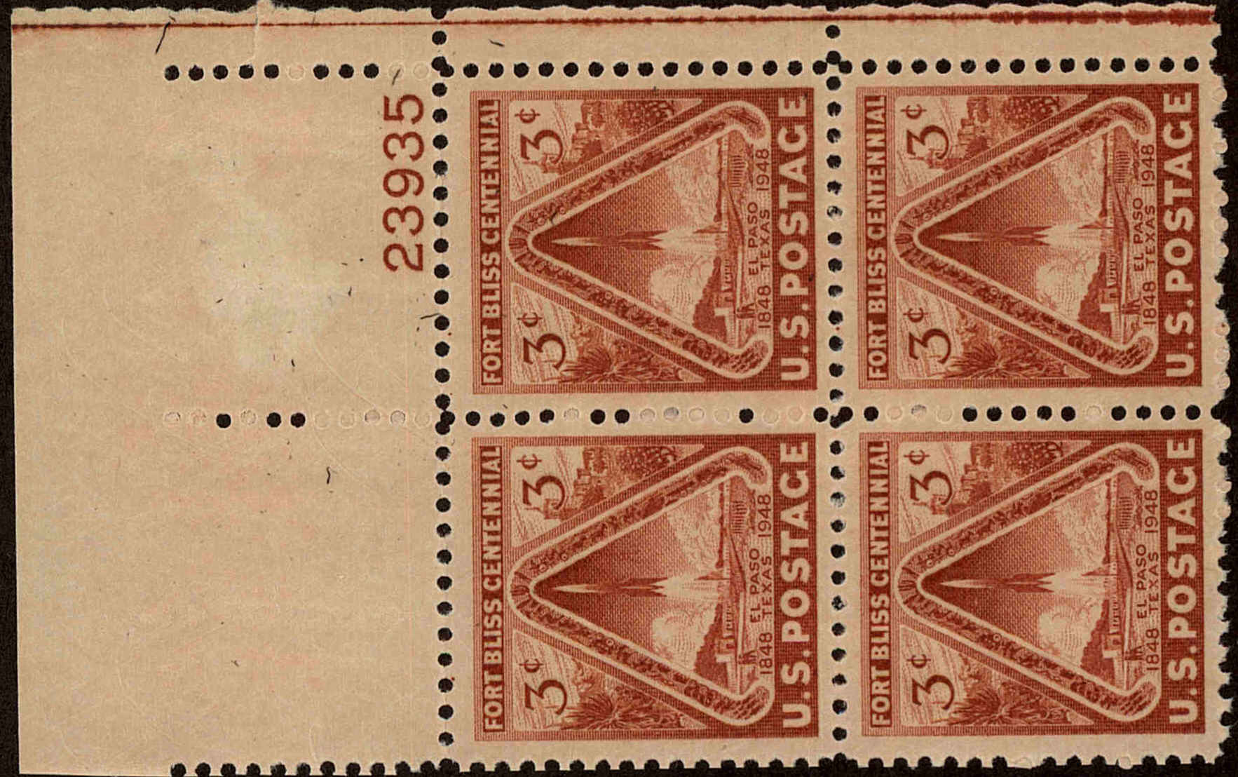 Front view of United States 976 collectors stamp