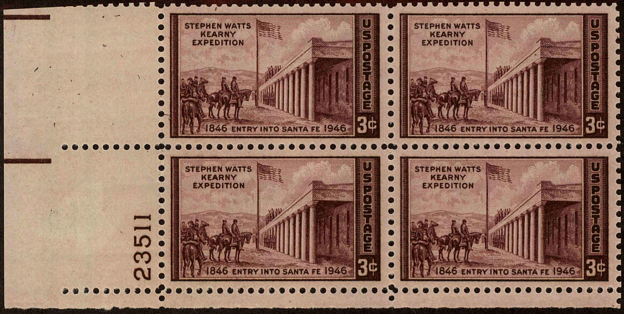 Front view of United States 944 collectors stamp