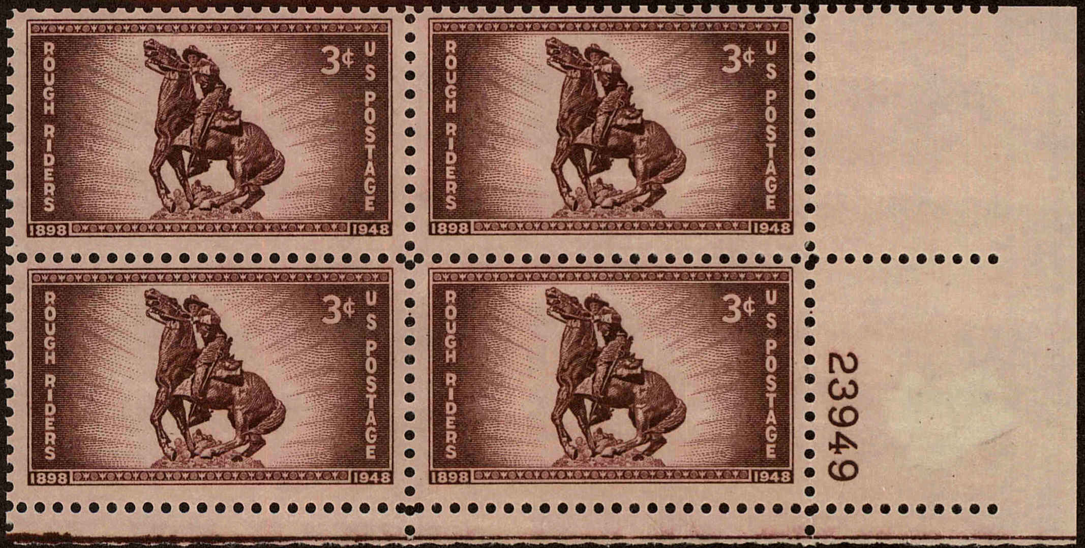 Front view of United States 973 collectors stamp