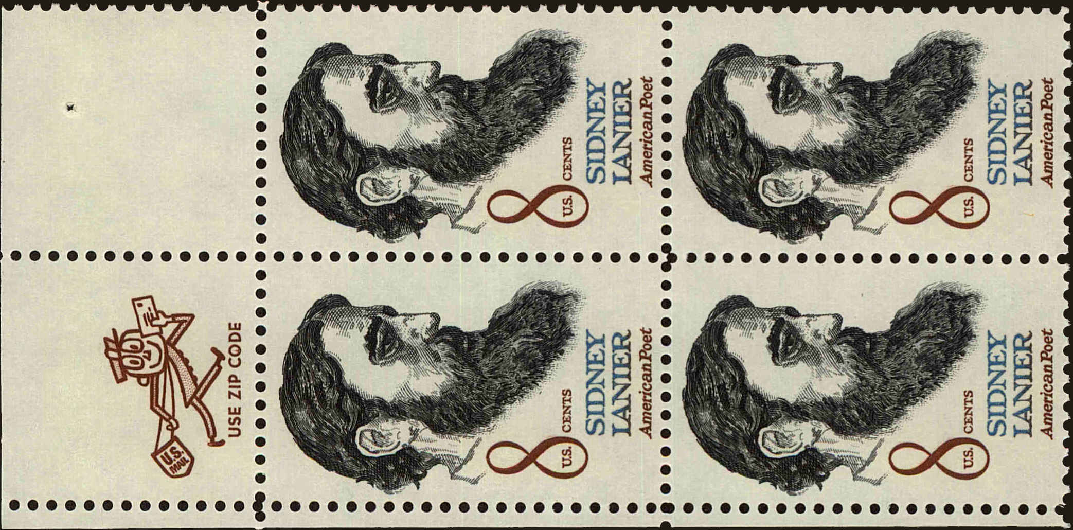 Front view of United States 1446 collectors stamp