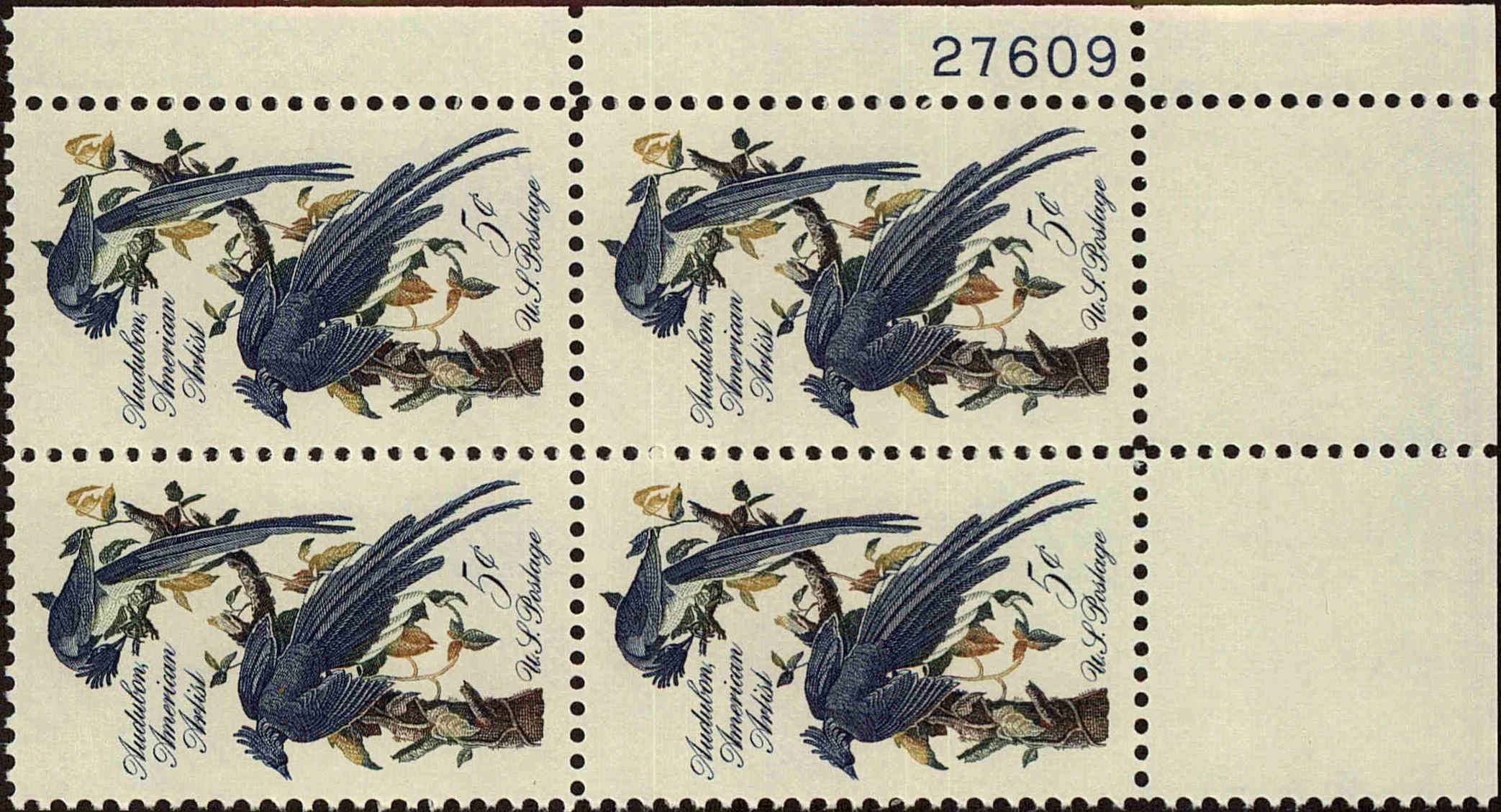 Front view of United States 1241 collectors stamp