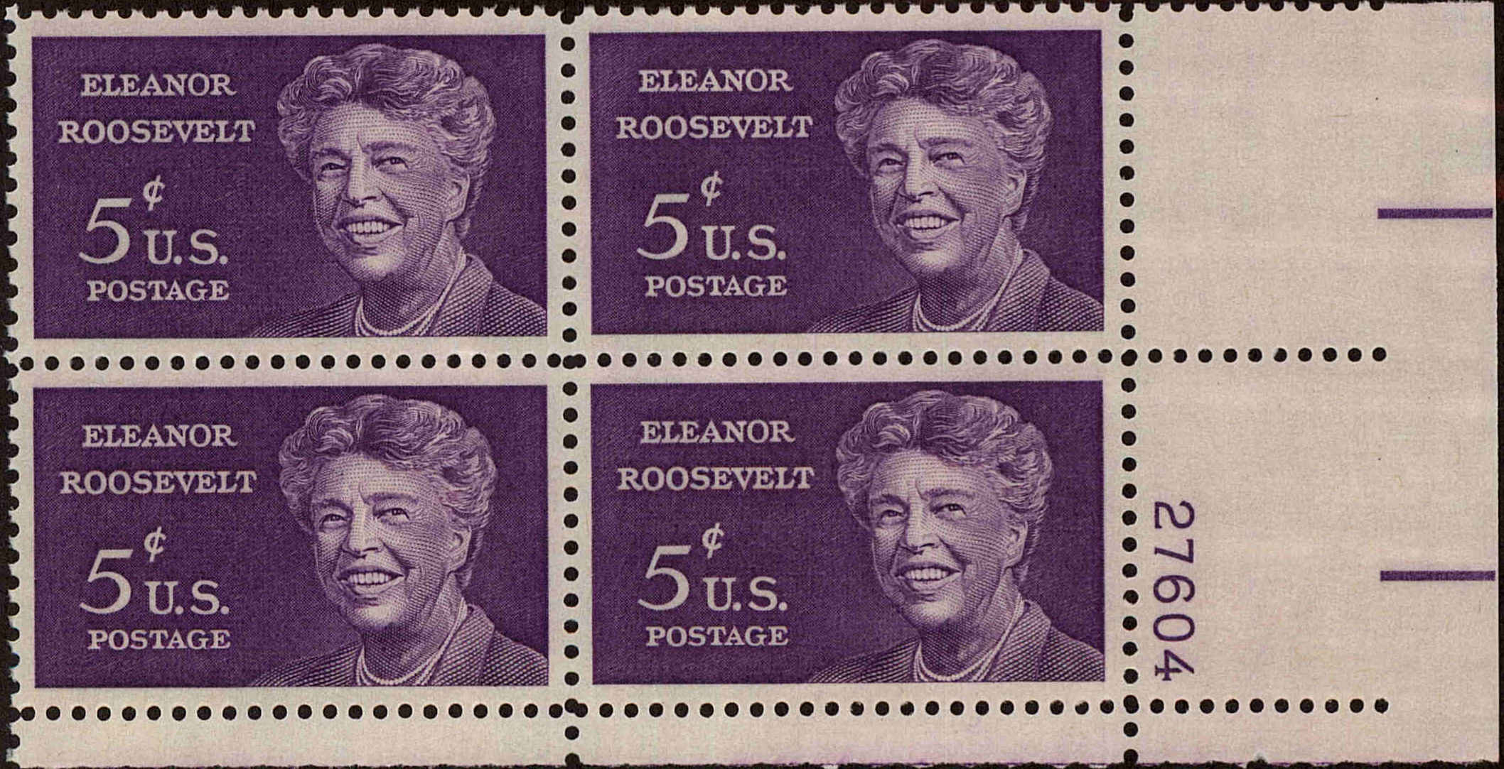 Front view of United States 1236 collectors stamp