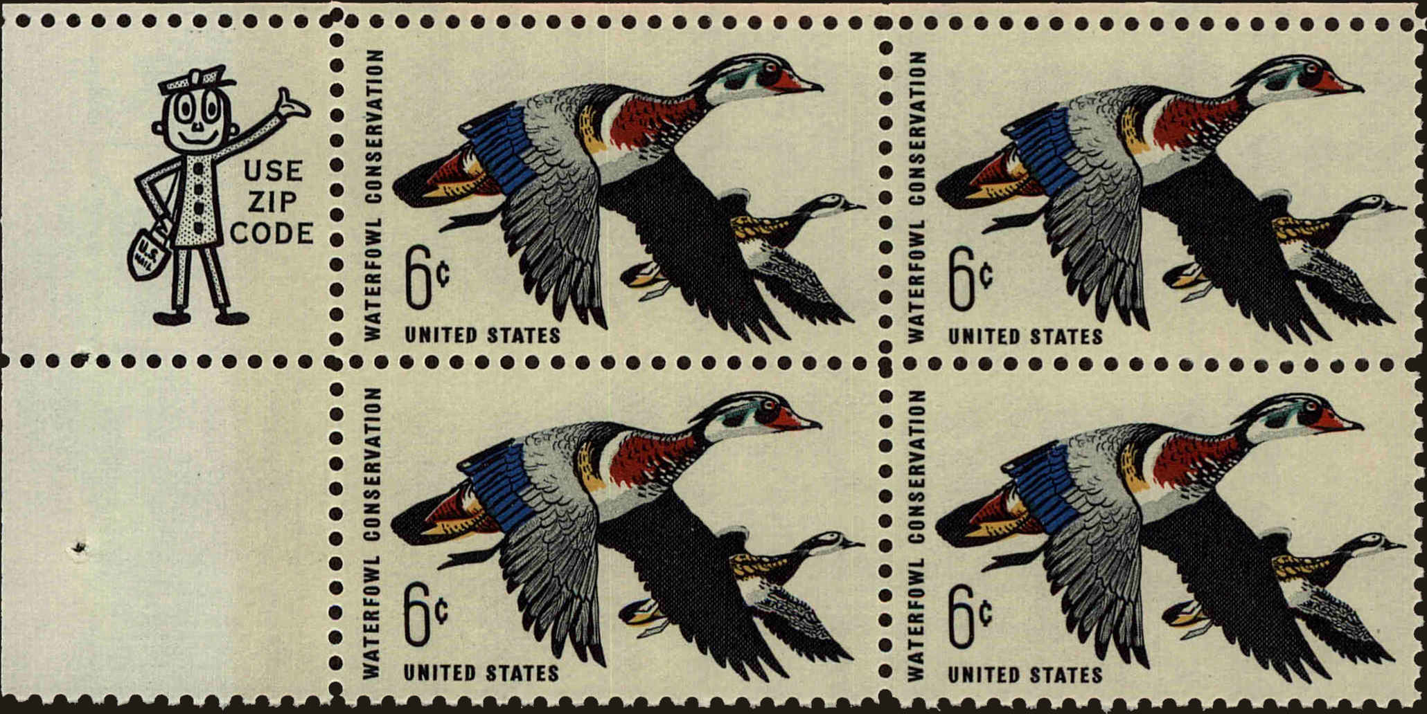 Front view of United States 1362 collectors stamp