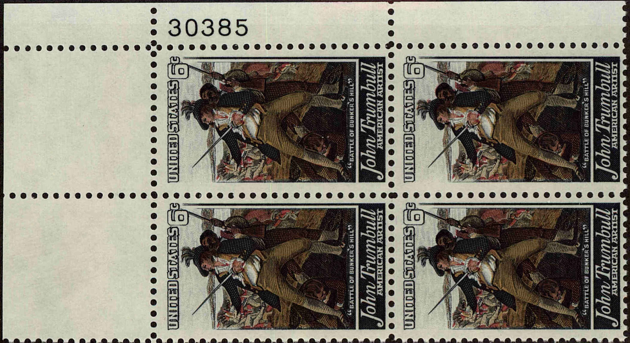 Front view of United States 1361 collectors stamp