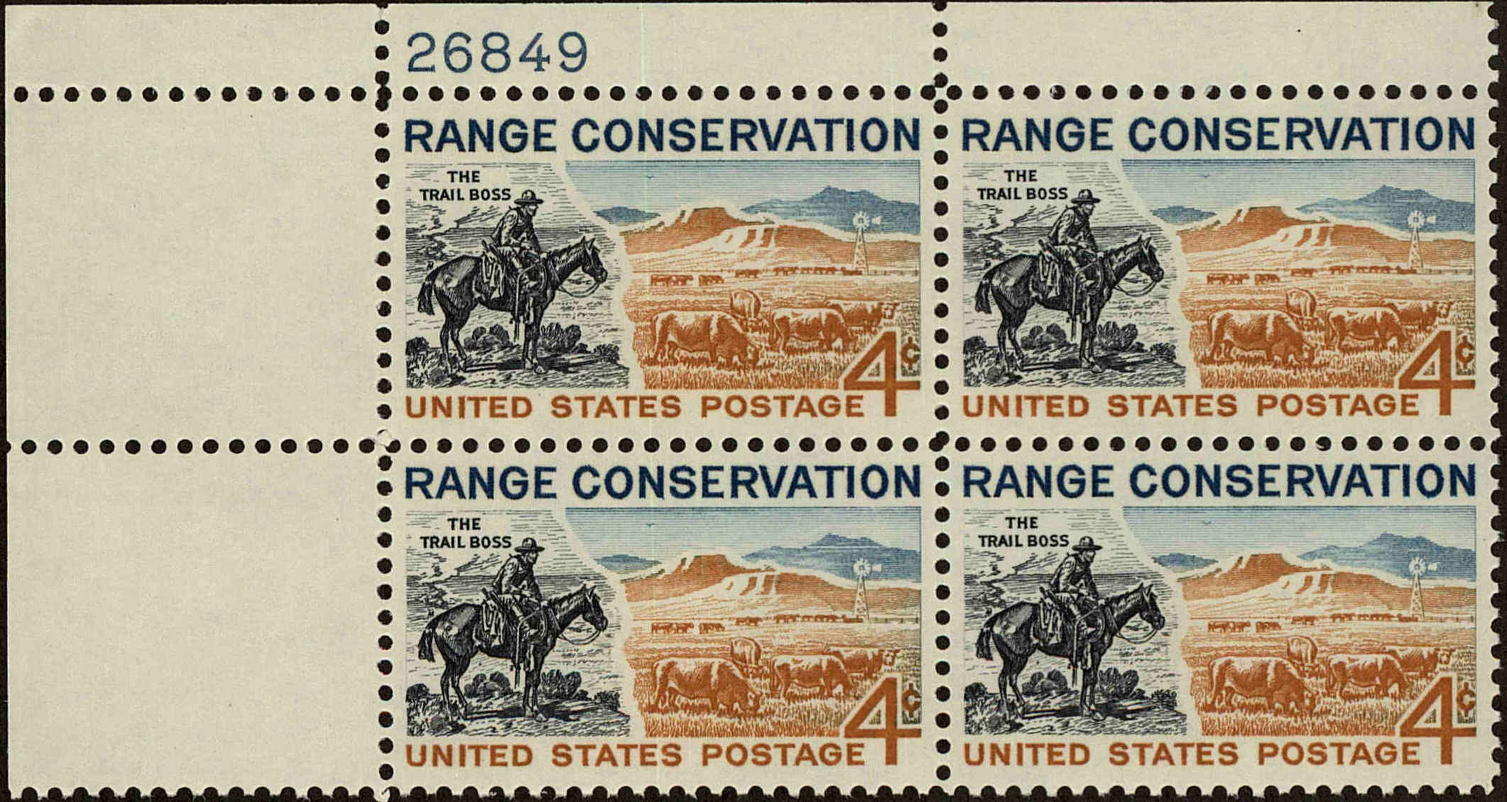 Front view of United States 1176 collectors stamp