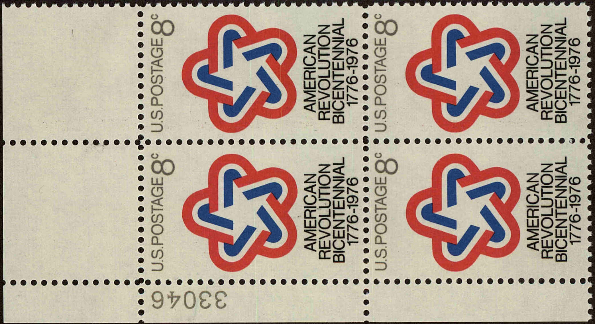 Front view of United States 1432 collectors stamp