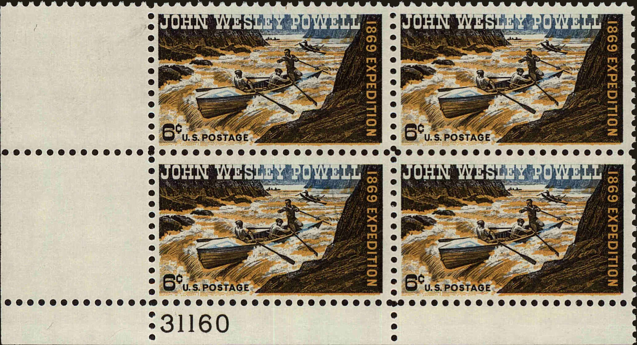 Front view of United States 1374 collectors stamp