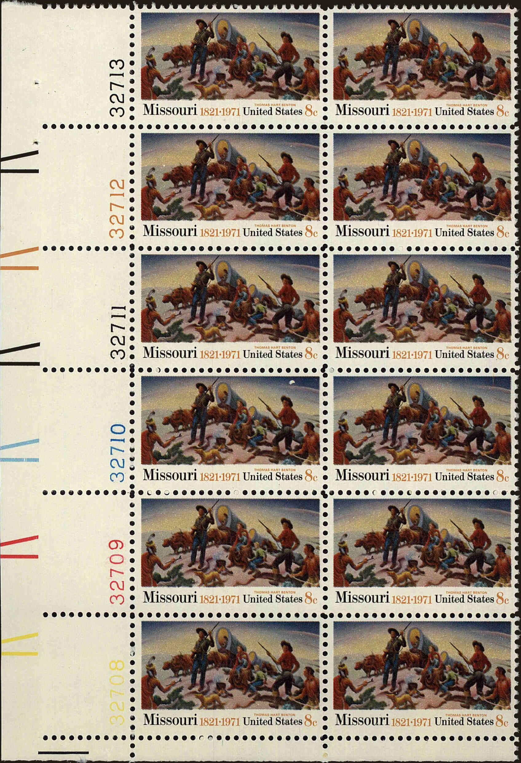 Front view of United States 1426 collectors stamp