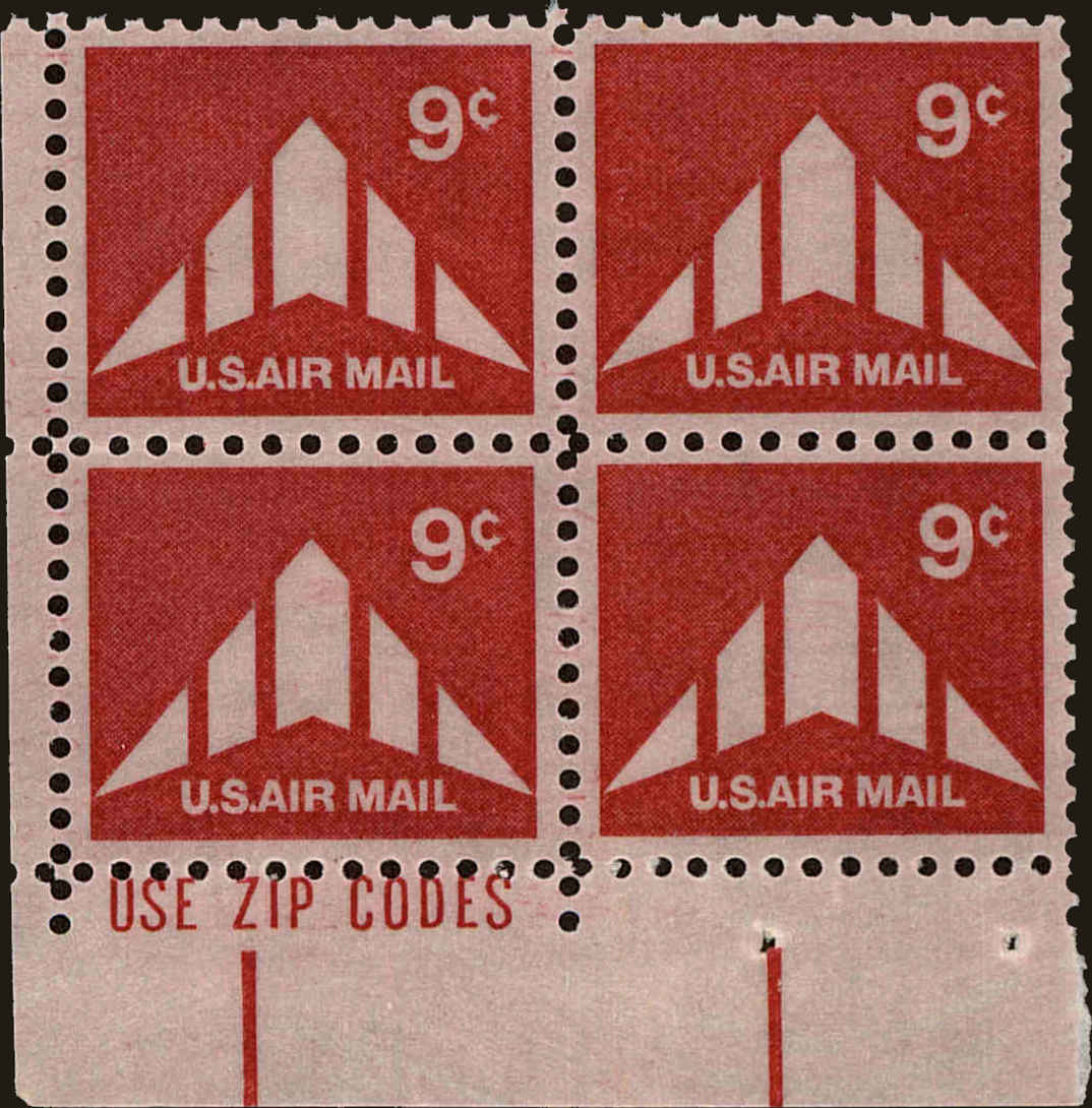 Front view of United States C77 collectors stamp