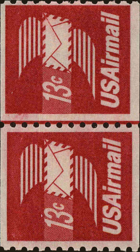 Front view of United States C83 collectors stamp