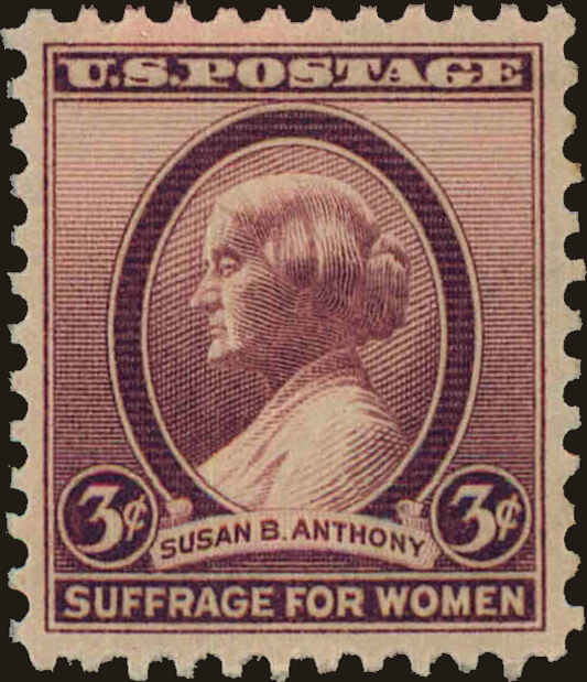 Front view of United States 784 collectors stamp