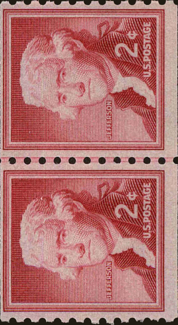Front view of United States 1055 collectors stamp