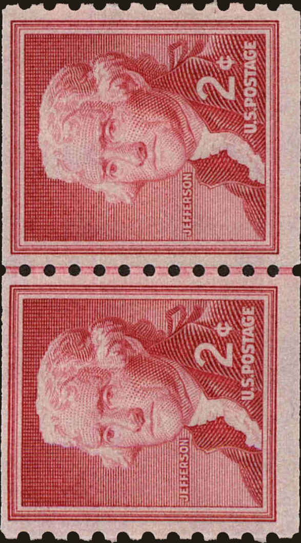 Front view of United States 1055 collectors stamp